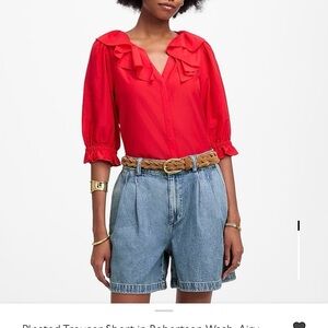 Madewell Blue Jean Shorts